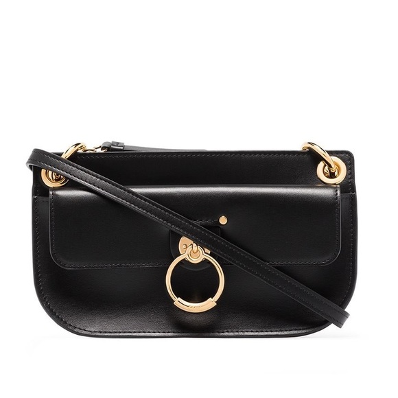Chloé Mini Tess Leather Crossbody Bag - Picture 5 of 15